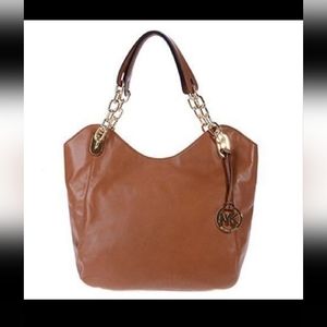 Michael Kors Lilly Leather Medium Tote